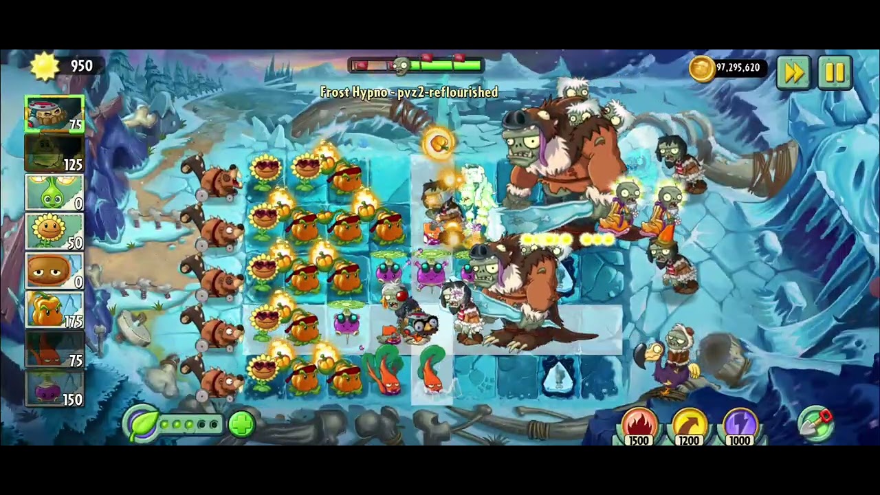 Frost Hypno Pvz 2: Reflourished Custom level