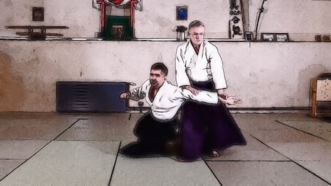 Ryokata-dori ikkyo ura waza - 両肩取り一教裏技 - Aikido Virtual Dojo