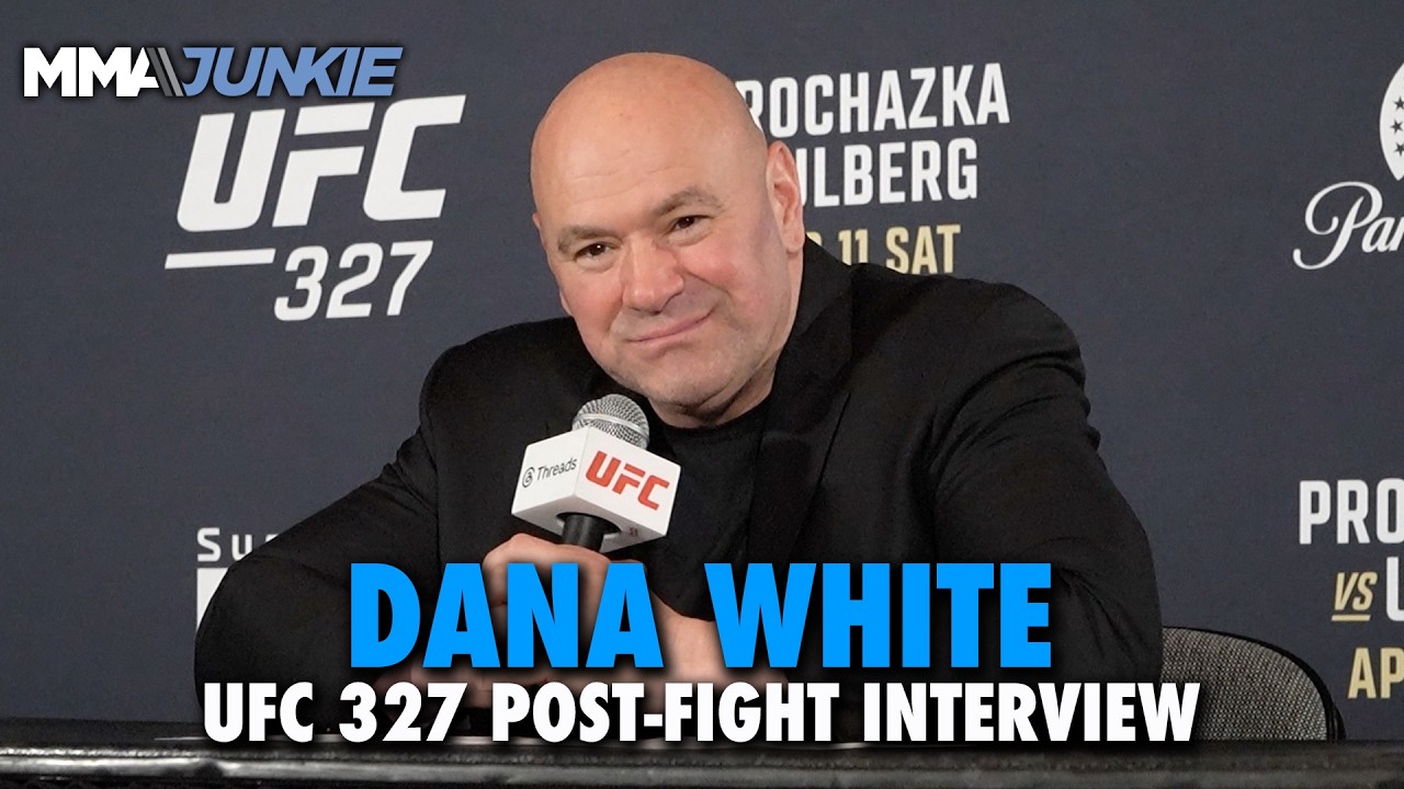 Dana White reacts to Carlos Ulberg's insane KO, praises Josh Hokit's win, more | UFC 327