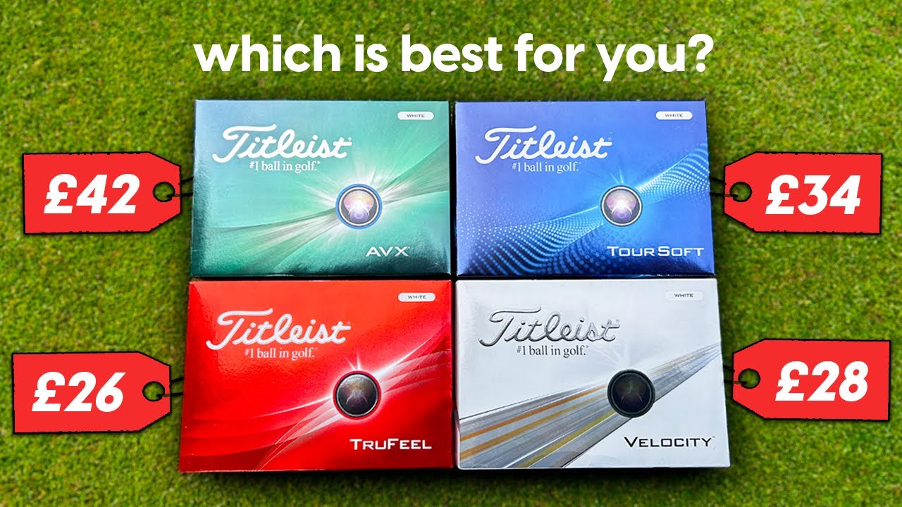 We test EVERY golf ball in Titleist's range!