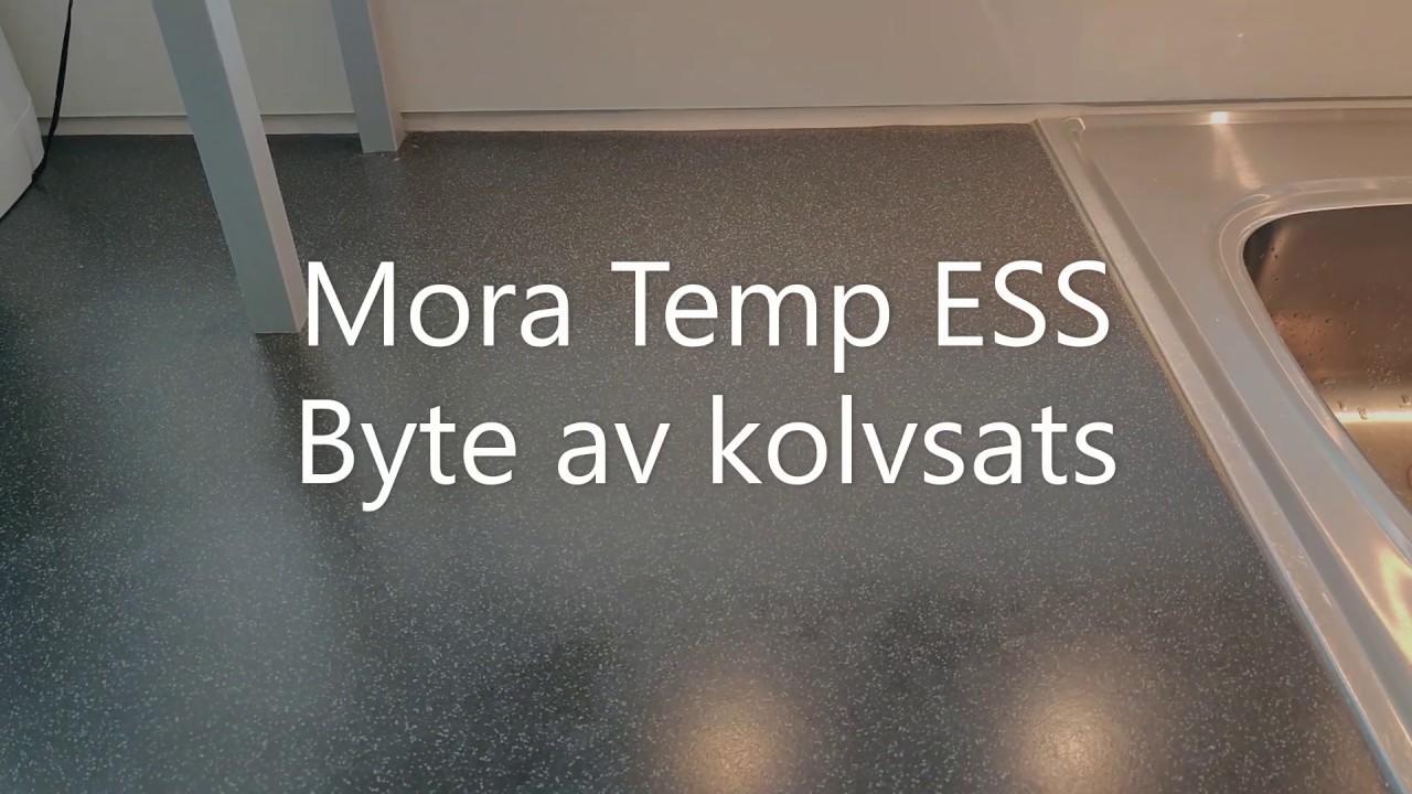 mora temp ess byte av kolv och insats inuti blandaren