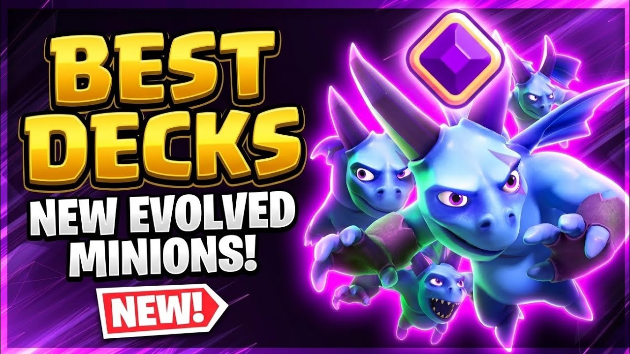🔥*4 BEST MİNİON HORDE DECKS*🔥