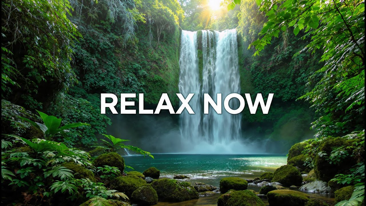 Peaceful Mind Healing 🌿 Relaxing Music with Gentle Water Sounds