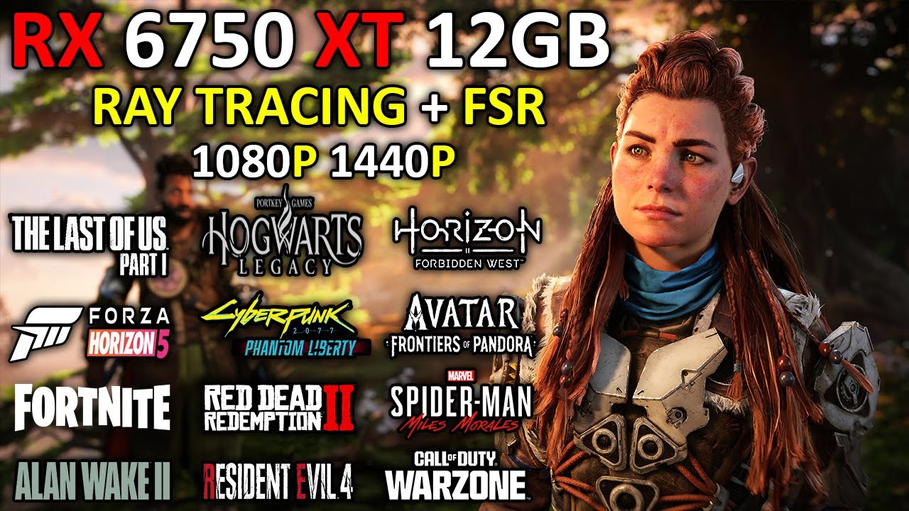 RX 6750 XT 12GB + RYZEN 7 5700X3D | Test in 25 New Games | 1080p - 1440p | Detailed Test in 2024