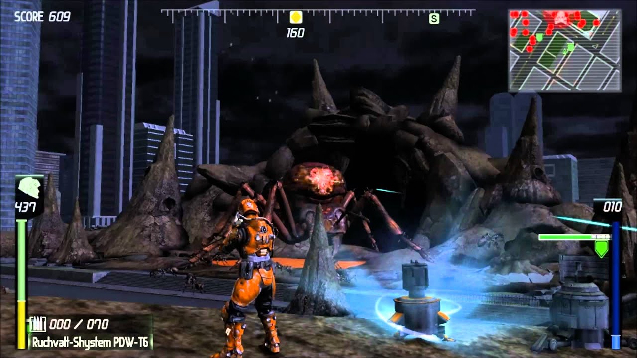 Let's Play Earth Defense Force: Insect Armageddon With Friends - Part 7 - The Mother Of All Ants