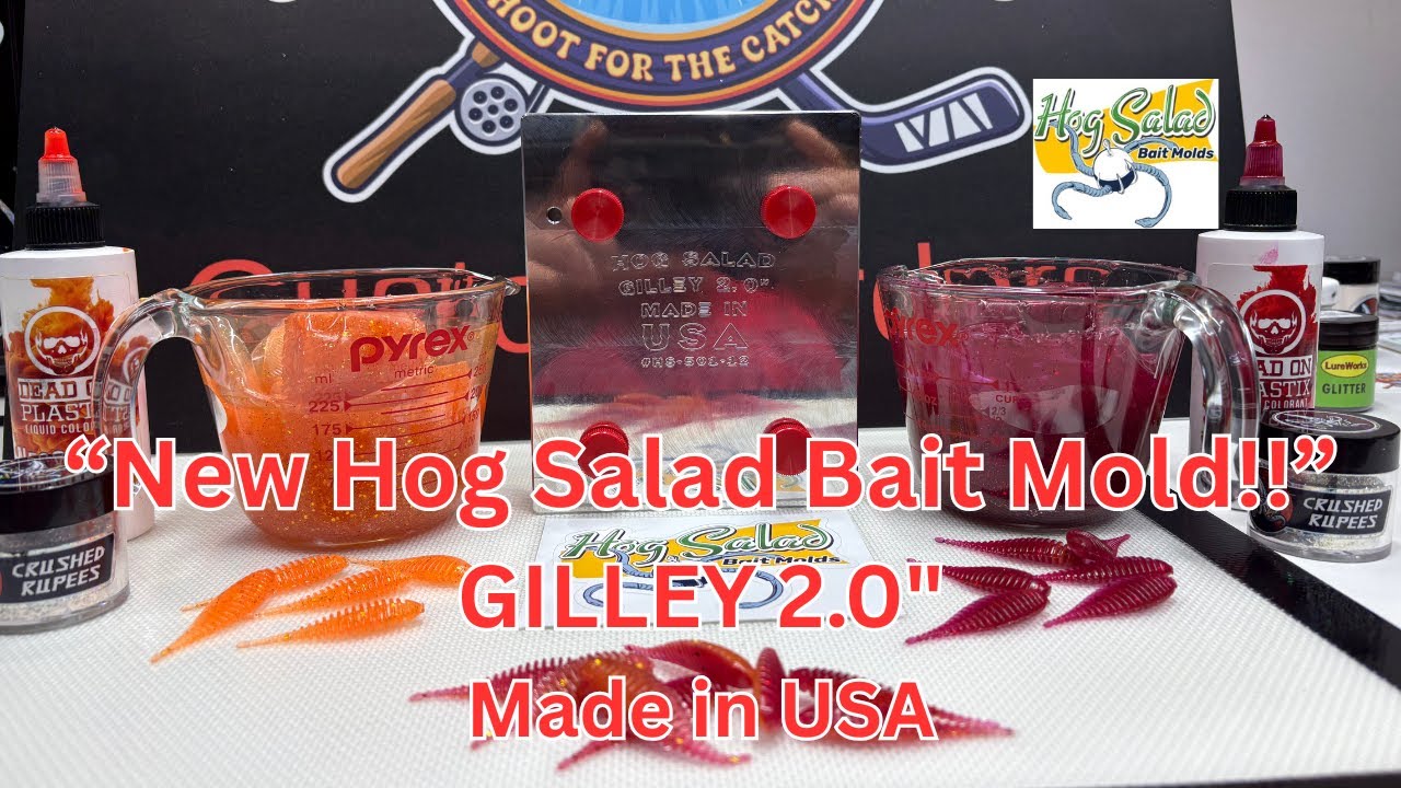 Новая форма для приманки Hog Sald!! Gilley 2 0