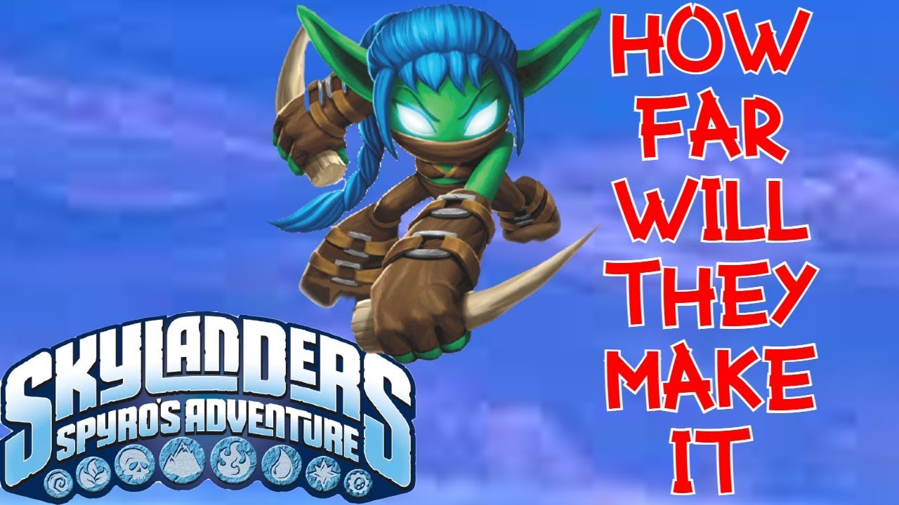 How far can Stealth Elf make it in Skylanders Spyro's Adventure?