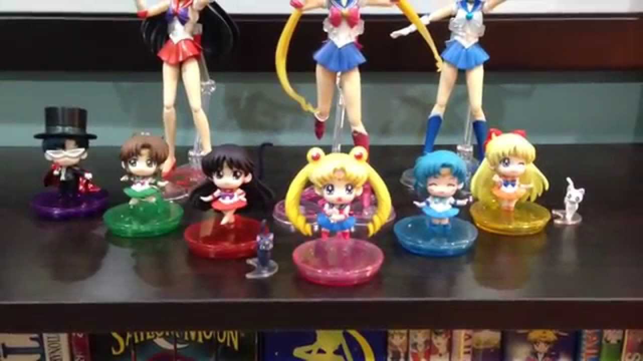 MegaHouse Puchi Petit Chara Sailor Moon Figures Update Blind Box Kawaii Collectible Figurines
