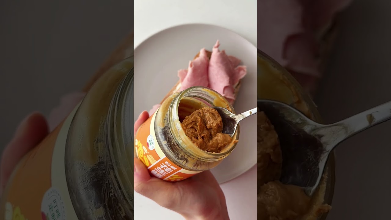 🥪 СЭНДВИЧ С АРАХИСОВЫМ ЙОГУРТОВЫМ СОУСОМ, ВЕТЧИНОЙ И АПЕЛЬСИНОМ - Завтрак