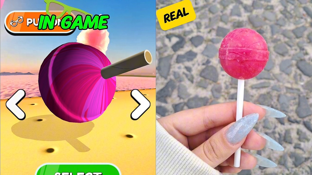 Going Balls In Game Vs Real world Best ever Comparison ANdroid / Ios Gameplay Super SpeedRun