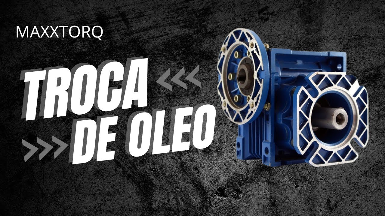 Como realizar uma troca de &oacute;leo em um redutor de velocidade