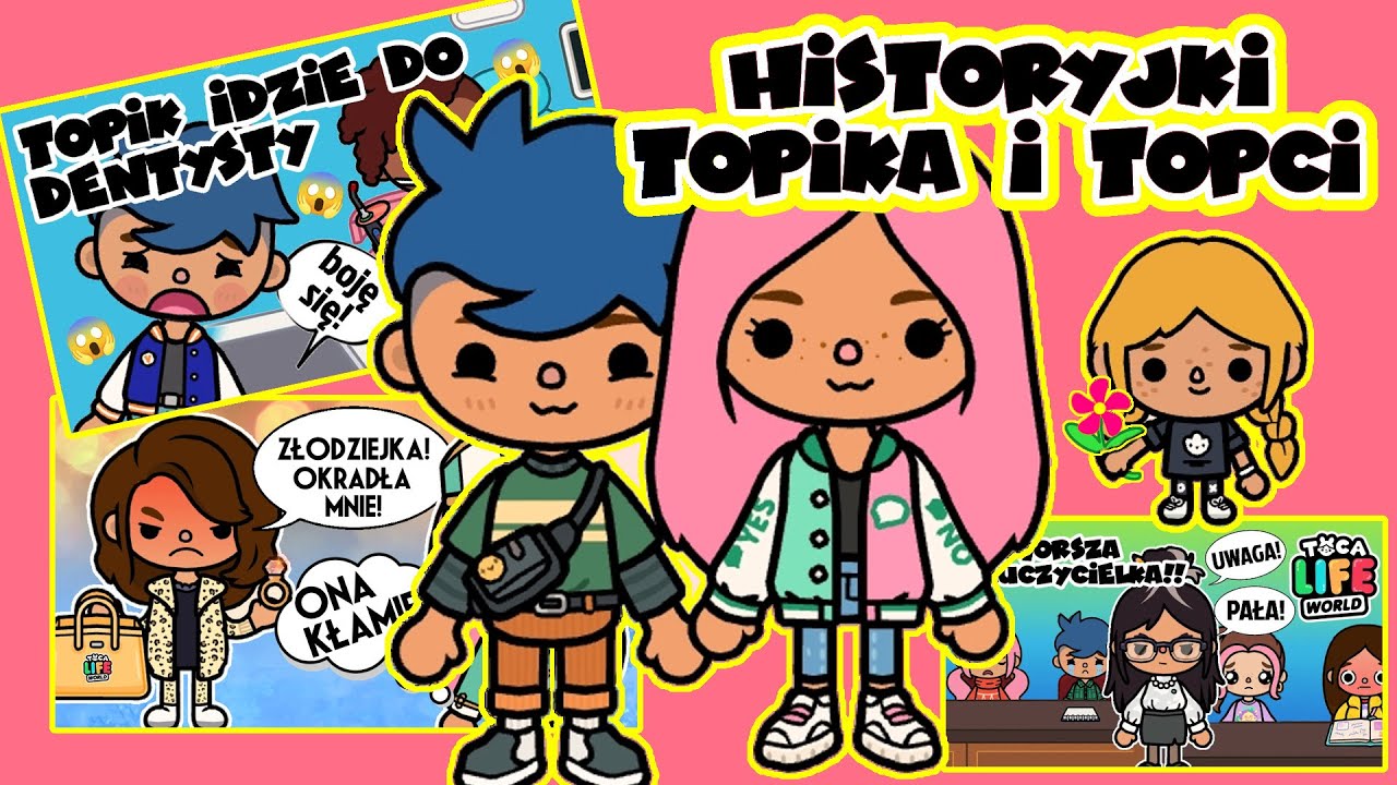 TOCA BOCA Historyjki Topika i Topci 😍 TOCA LIFE WORLD po polsku
