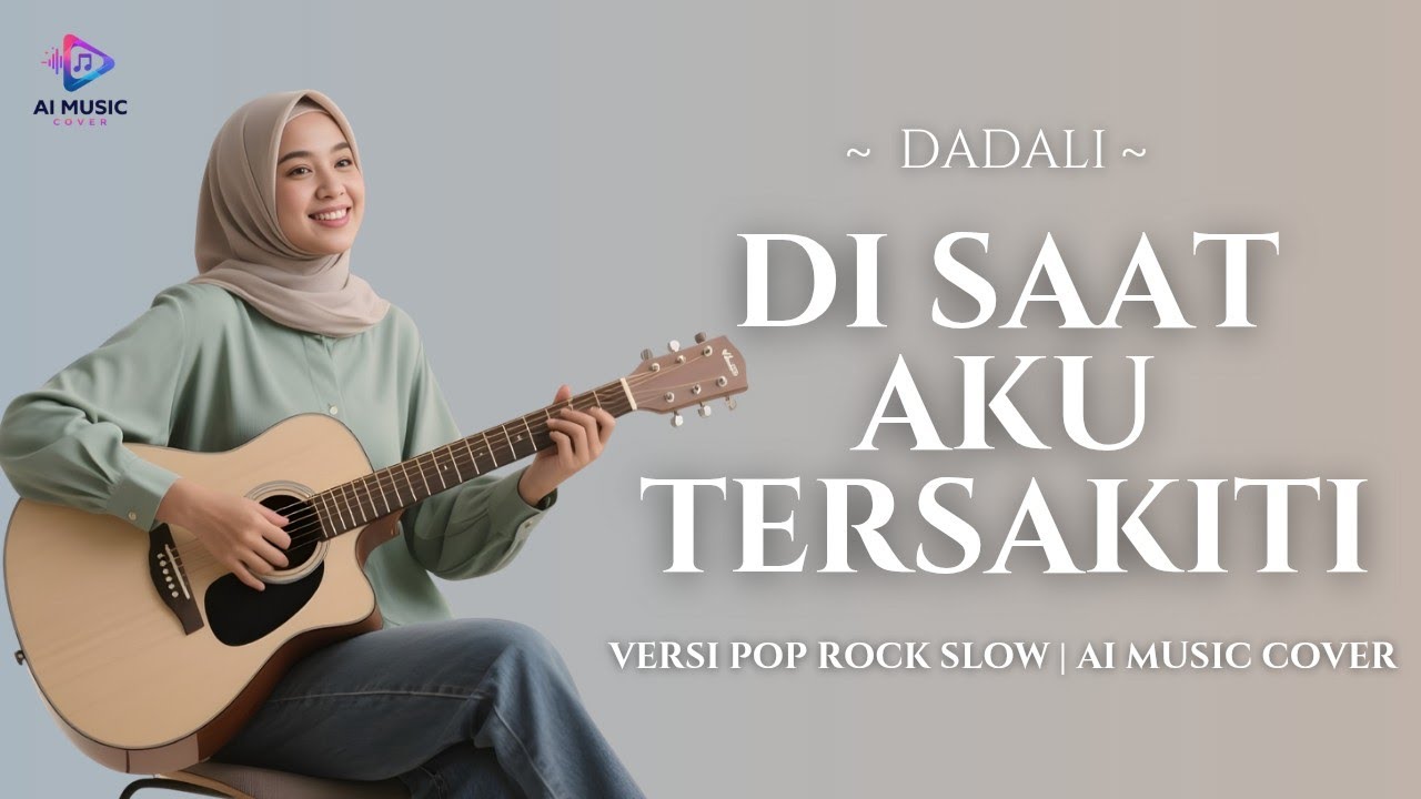 Di Saat Aku Tersakiti - Dadali | Pop Rock Slow Ballad Cover | By AI Music Cover