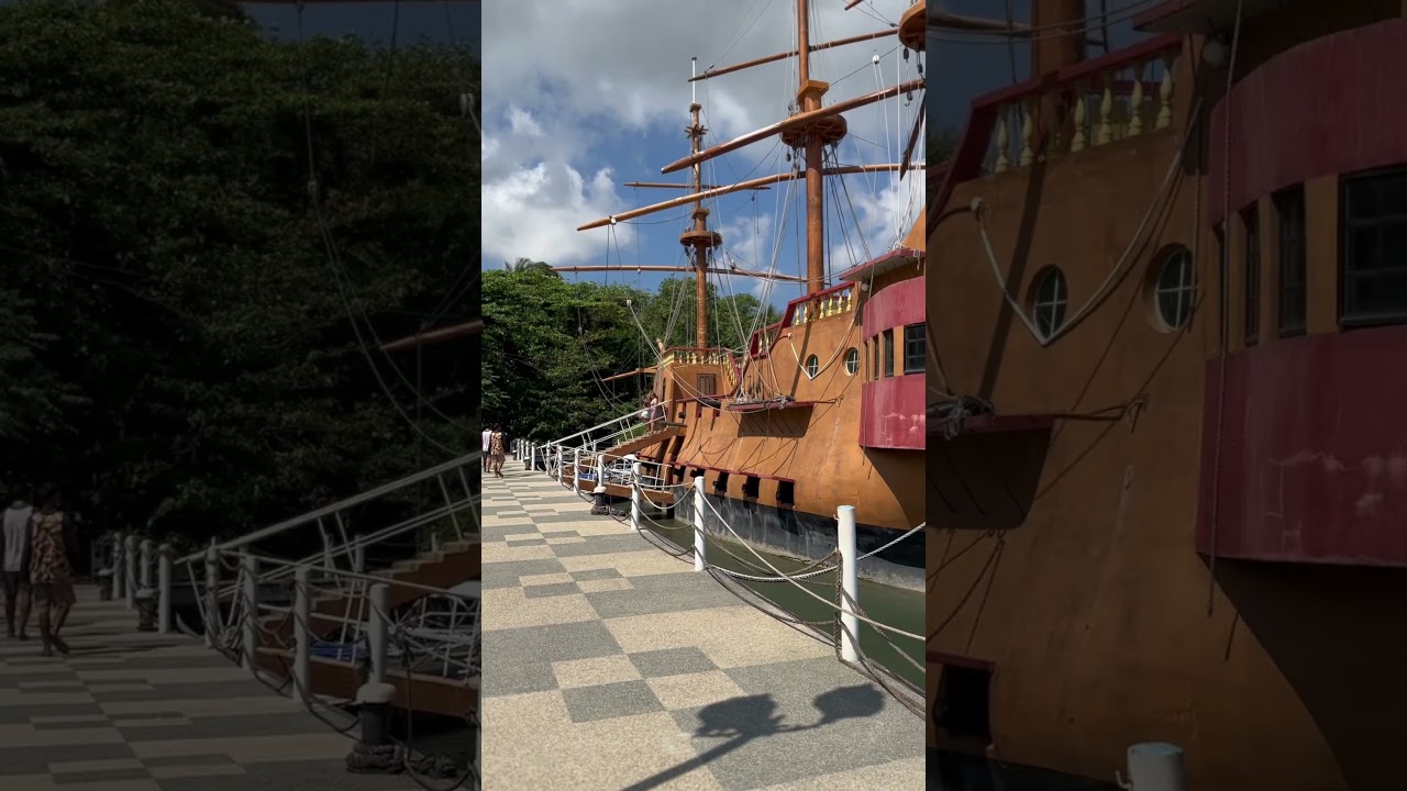 Artificial Galleon at Muelle Bay, #shorts #kalapfestival2023 #LakbayOrientalMindoro #mimaropa