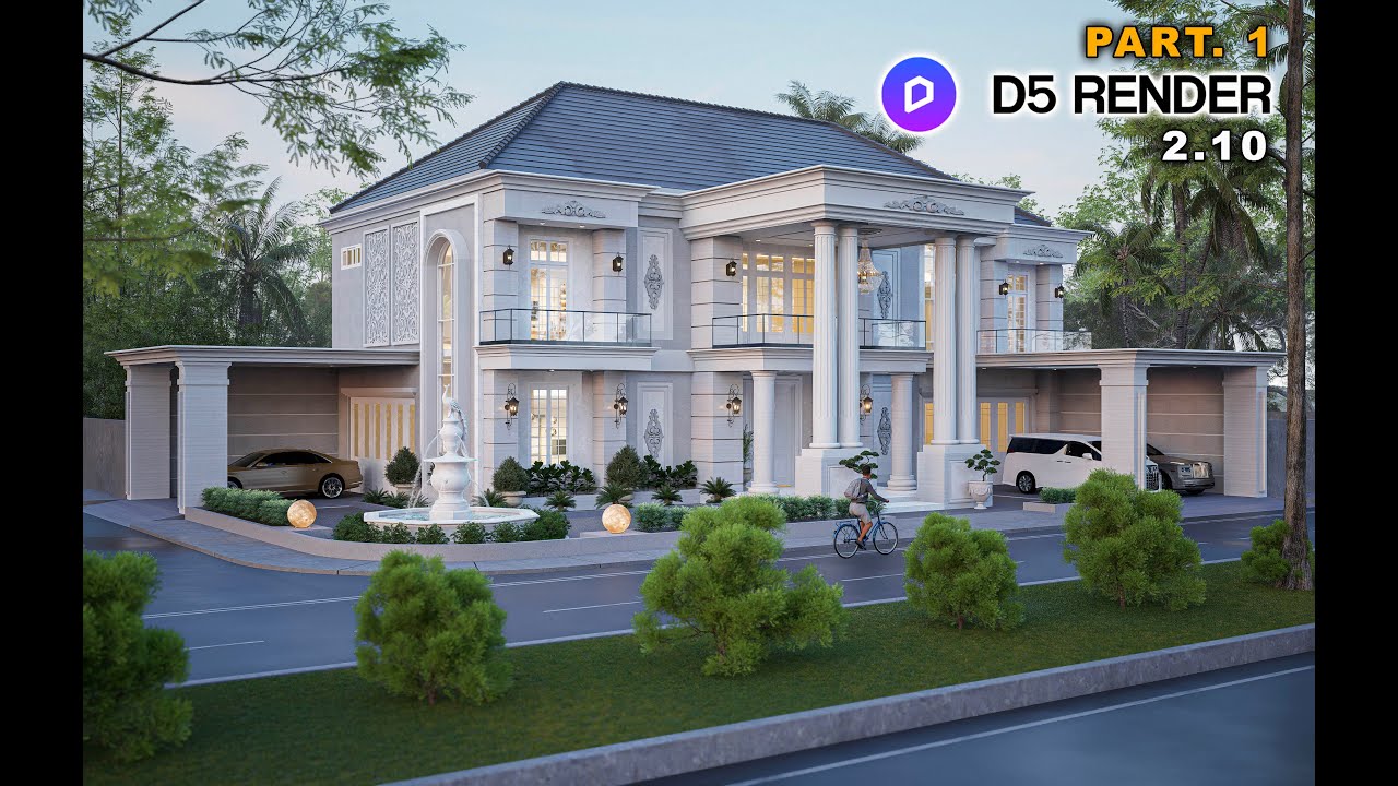 D5 RENDER REALISTIC EXTERIOR PART.1