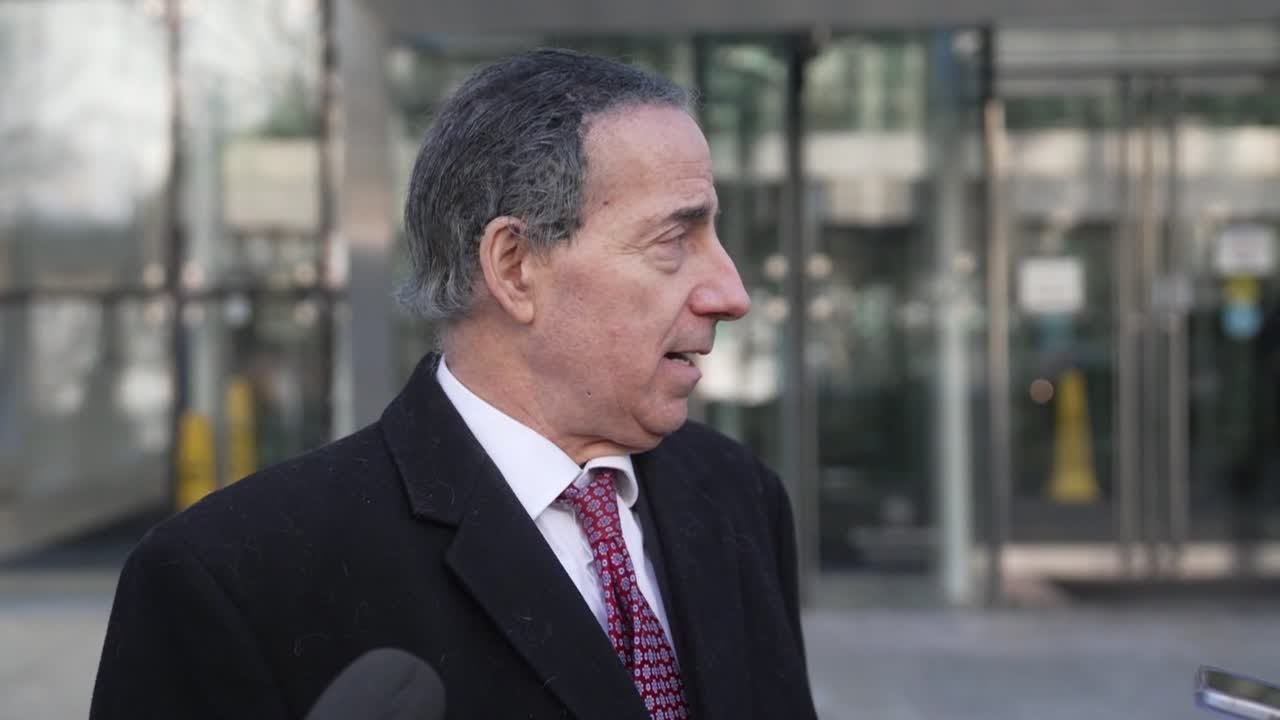 Jamie Raskin says Donald Trump's name redacted in Epstein files