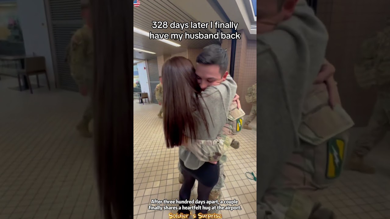Soldiers coming home and surprise their family ❤️#military #viral #feelings #love #soldier