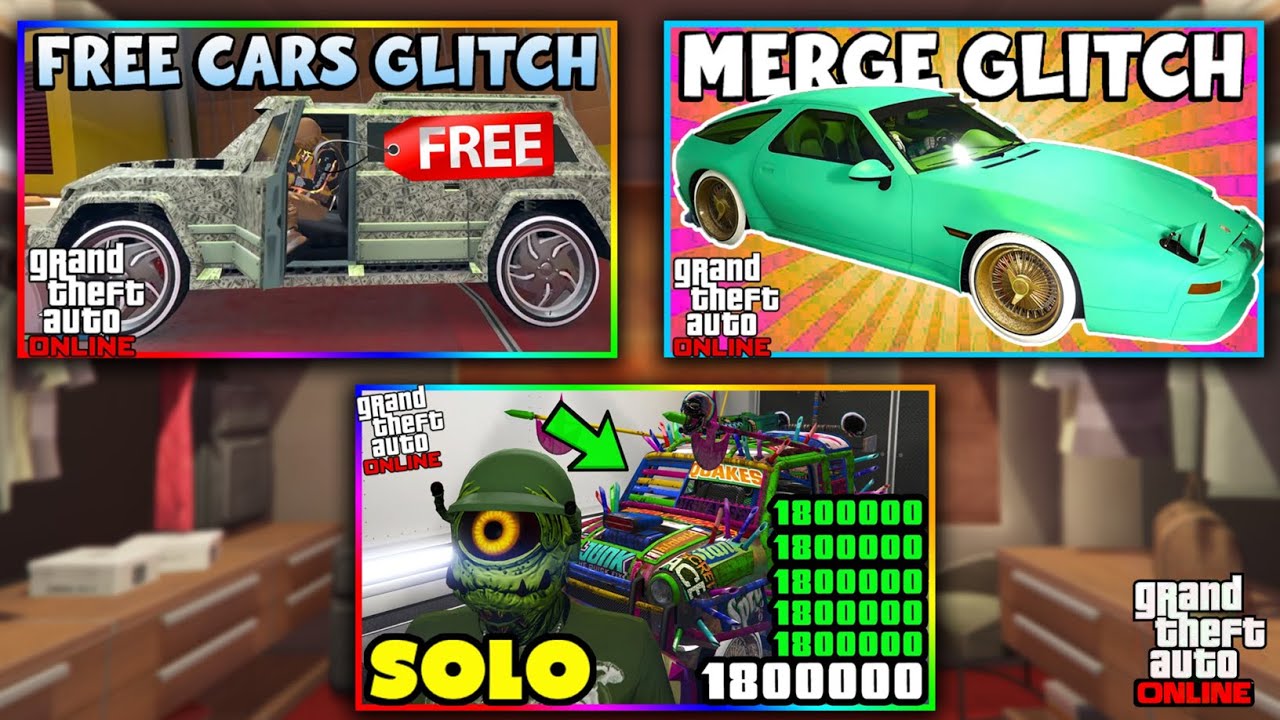 3 WORKING GTA Online Glitches 🔥 GCTF • Solo Car Dupe • Merge Glitch