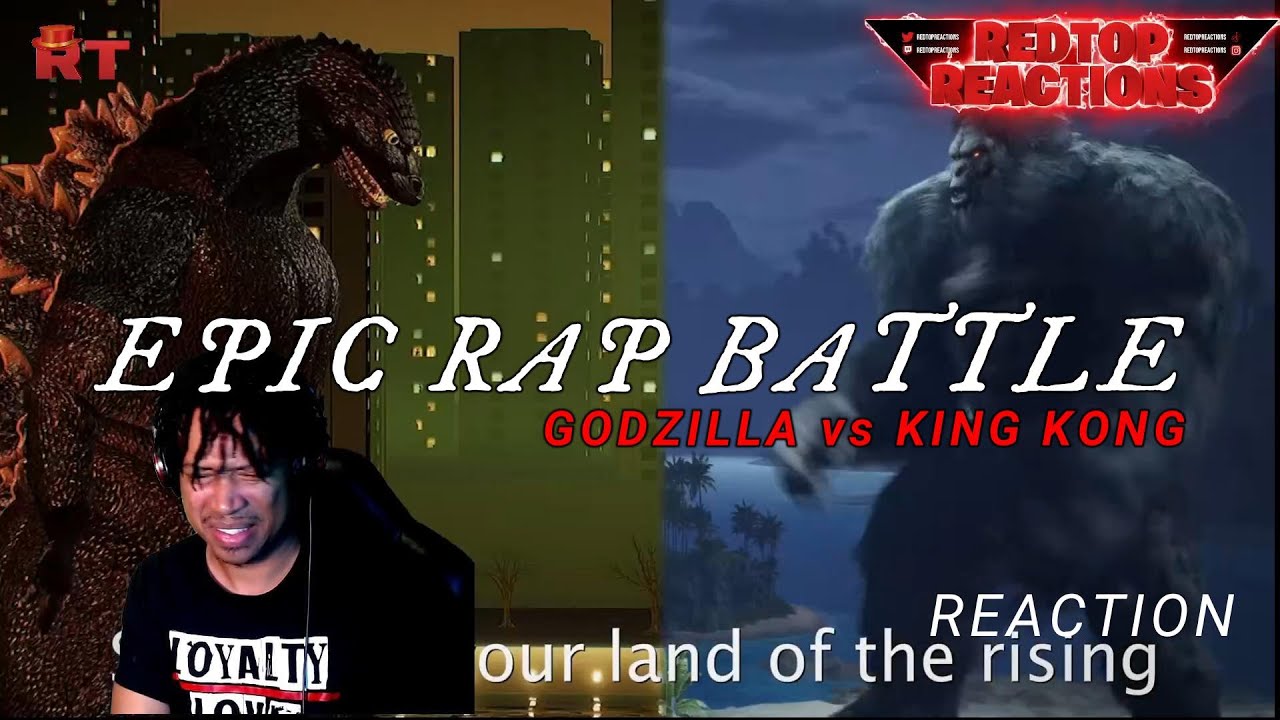 EPIC RAP BATTLE - King Kong vs Godzilla | Reaction
