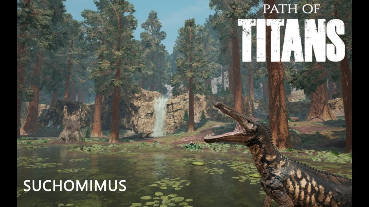 Path of Titans Suchomimus Compilation Pt 1 (Official Servers)