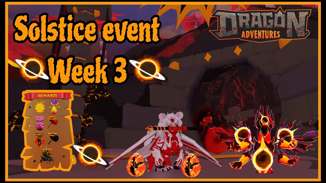Solstice Event week 3 2025 Dragon Adventures Roblox✨