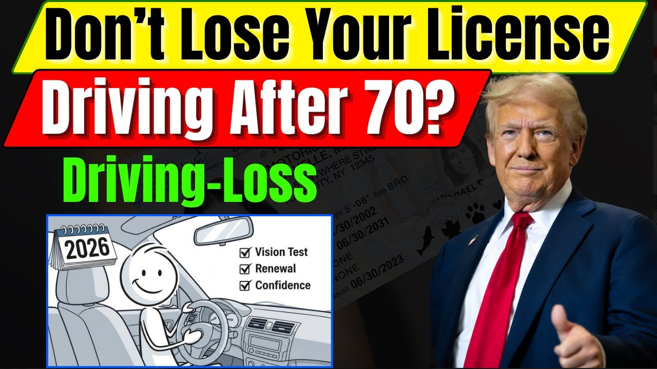 Driving License After 70: NEW U.S. Rules For Year 2026 &mdash; What Seniors Must Know