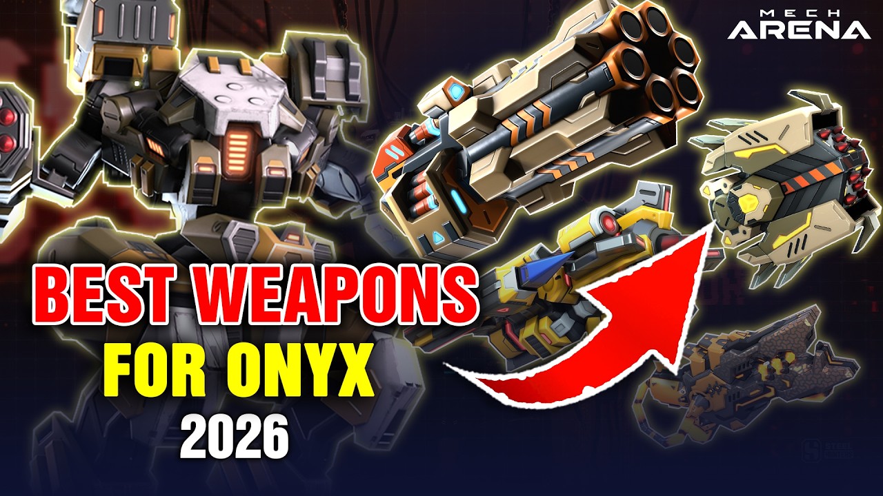 The BEST Weapons for Onyx in 2026 | Mech Arena