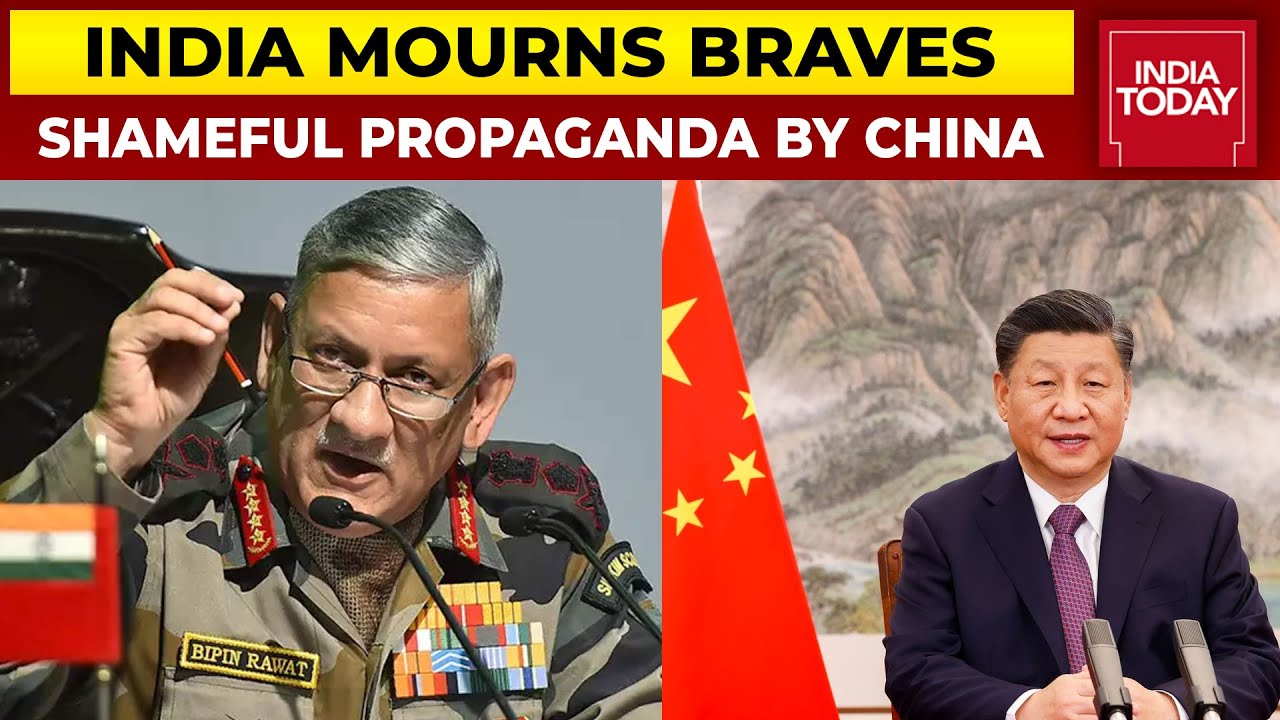 China's Global Times' Unethical Post On CDS Bipin Rawat's Death | India Salutes Bravehearts
