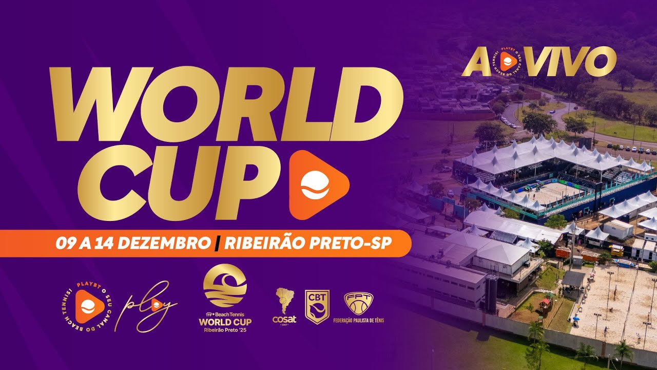 SEMIFINAL: BRASIL X ESPANHA - CATEGORIA JUNIOR - COPA DO MUNDO DE BEACH TENNIS 2025