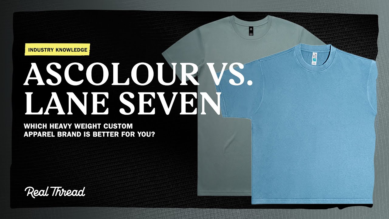 ascolour vs. Lane Seven: Which Custom Apparel Brand is Right for You?