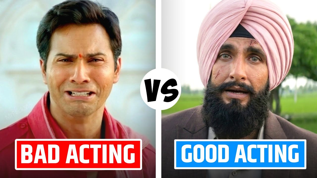 Bad vs Good Acting Feat. Bollywood