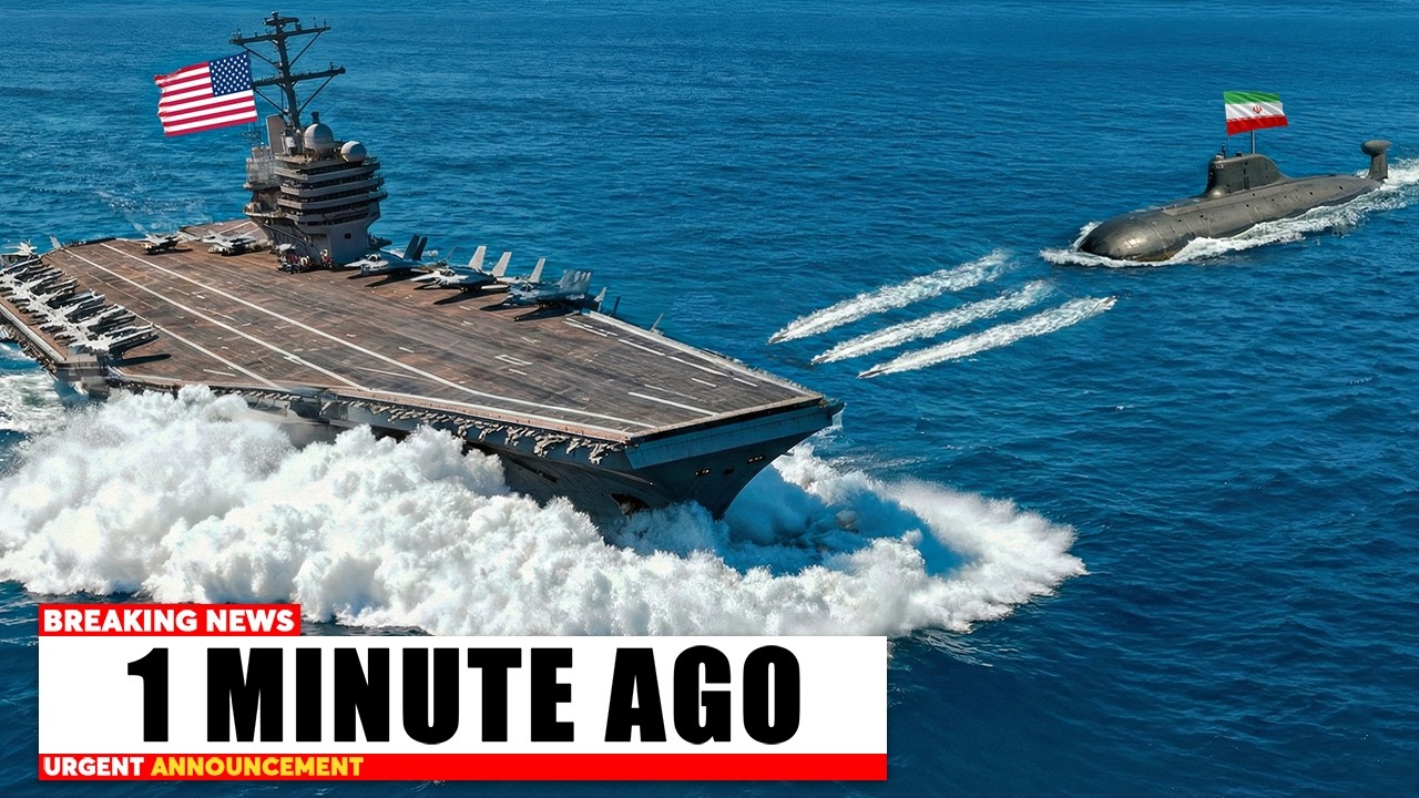 A Submarine Near Iran Fired a Torpedo at a U.S. Aircraft Carrier — Then THIS Happened…