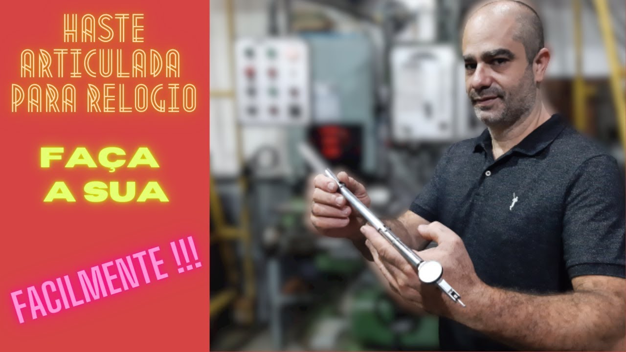 Haste Articulada para Relógio Apalpador