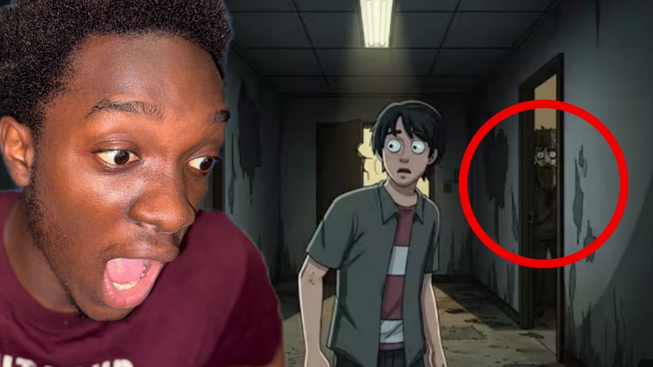 Reacting to Scary Animated stories part 4
