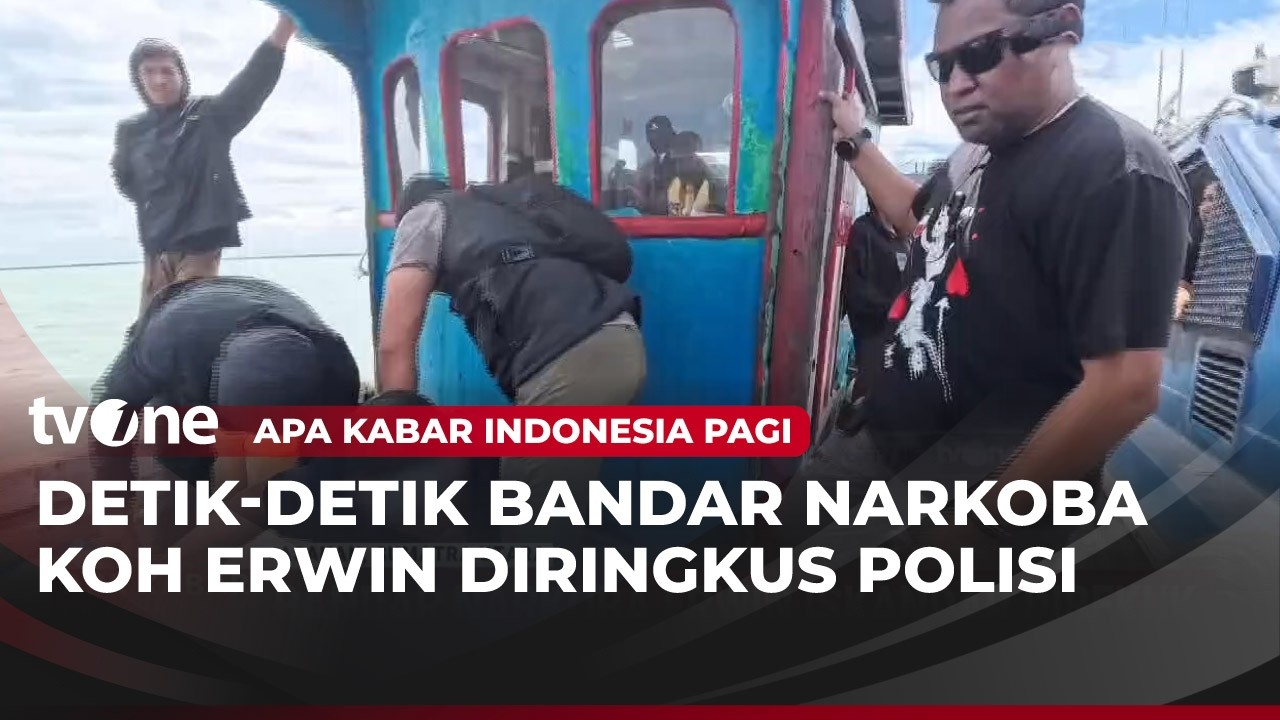 Polisi Bekuk Bandar Narkoba Ko Erwin di Kapal | AKIP tvOne