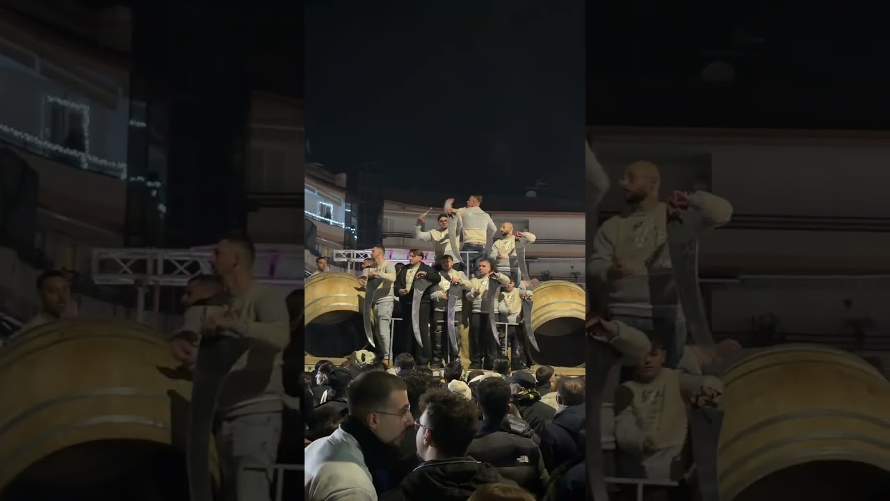 I wagliun ra vie e for carri Macerata Campania 2026