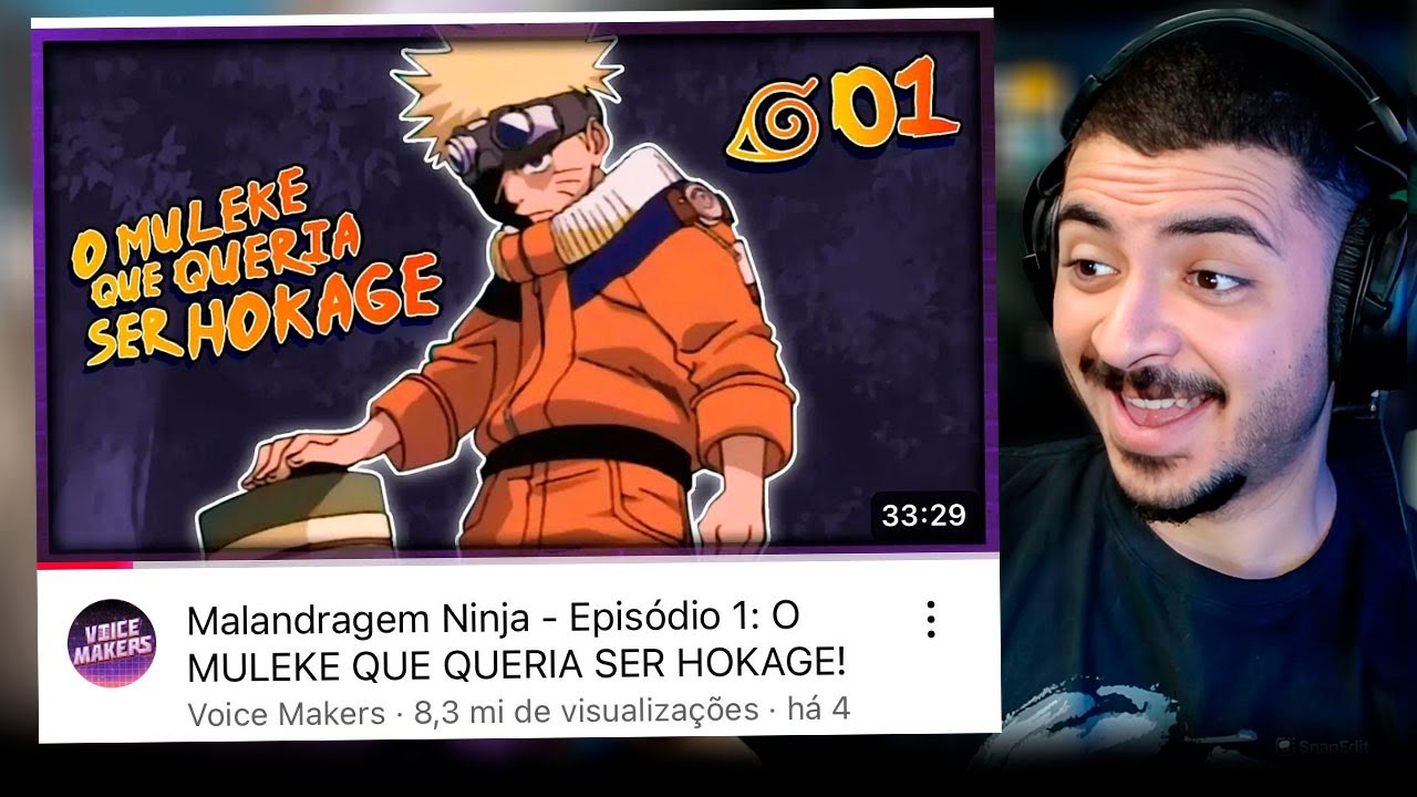 KAMUZ REACTS: Ninja Mischief - Episode 1: THE KID WHO WANTED TO BE HOKAGE! Voice Makers