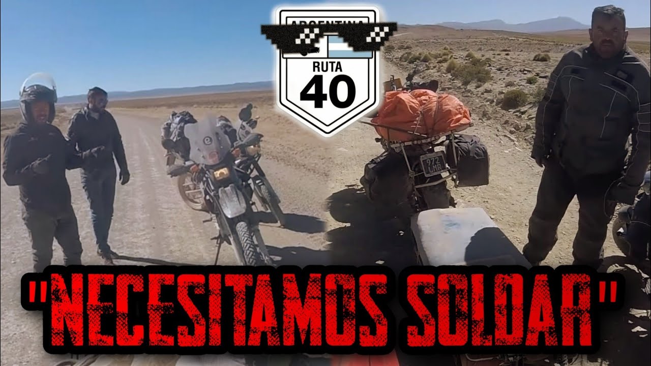 La RUTA 40 DESTROZA a TODOS | De San Antonio de los Cobres a La Quiaca en una Honda Tornado
