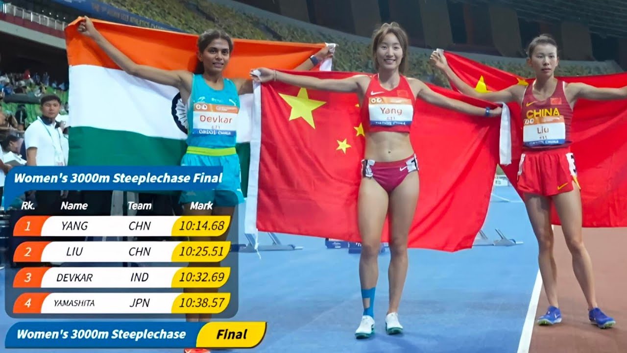 Women's 3000m Steeplechase Final - 1st Asian U23 Athletics Championships 2026 | Full Results