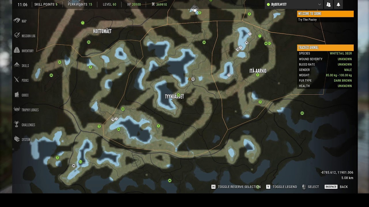 Starting third Whitetail Grind Revontuli Coast