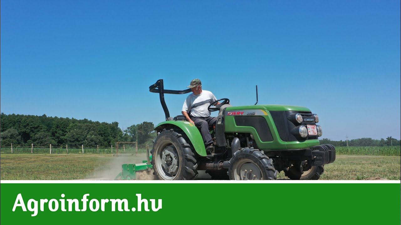 Közel 6 év és 8000 üzemóra a munkamániás zöld traktorral!