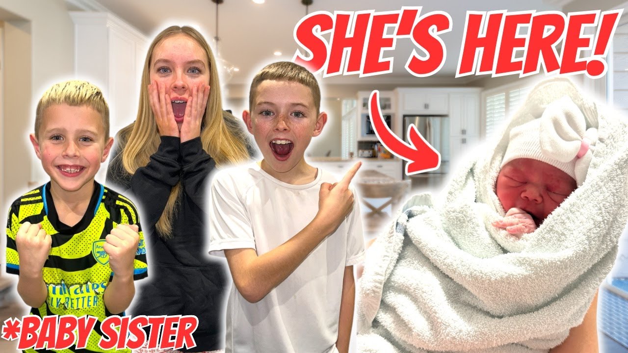 SHE'S FINALLY HERE!!  +Shopping vlog!