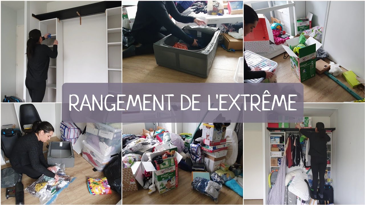 ORGANISATION : DÉSENCOMBREMENT ET RANGEMENT DE L’EXTRÊME | GROS TRI | MOTIVATION RANGEMENT COMPLET