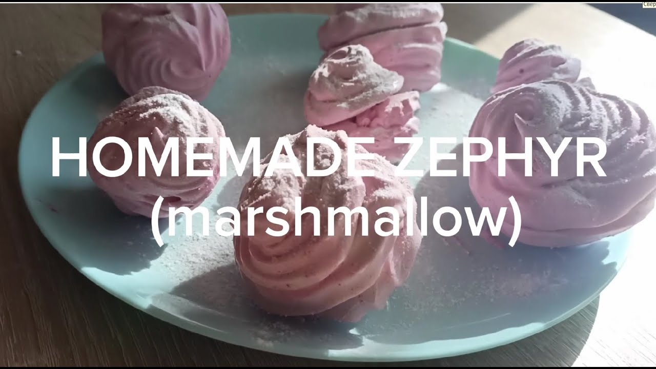 Marshmallow homemade  zephyr
