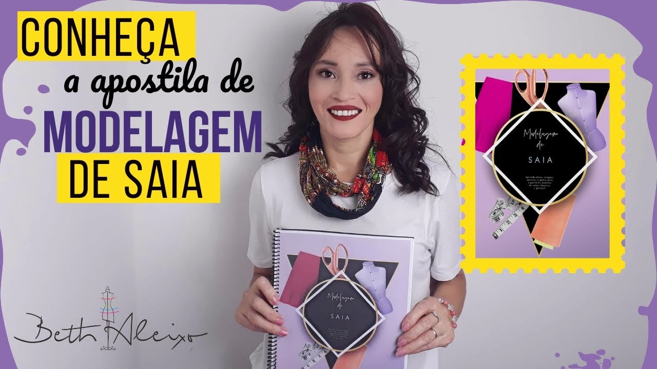Apresentação da Apostila de Modelagem de Saia - Beth Aleixo