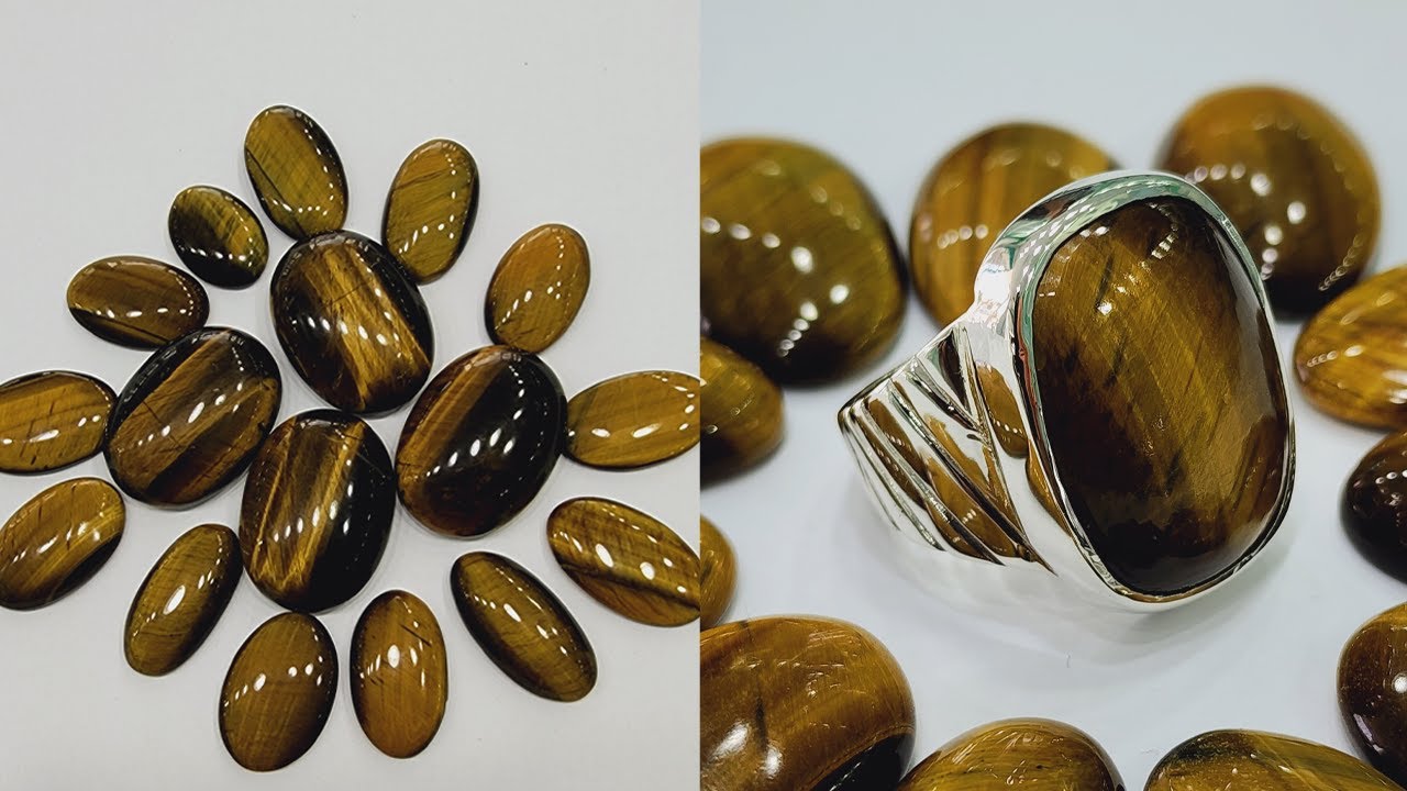 Tiger Eye Stone Handmade Silver ring/Making A Silver Ring With Stone