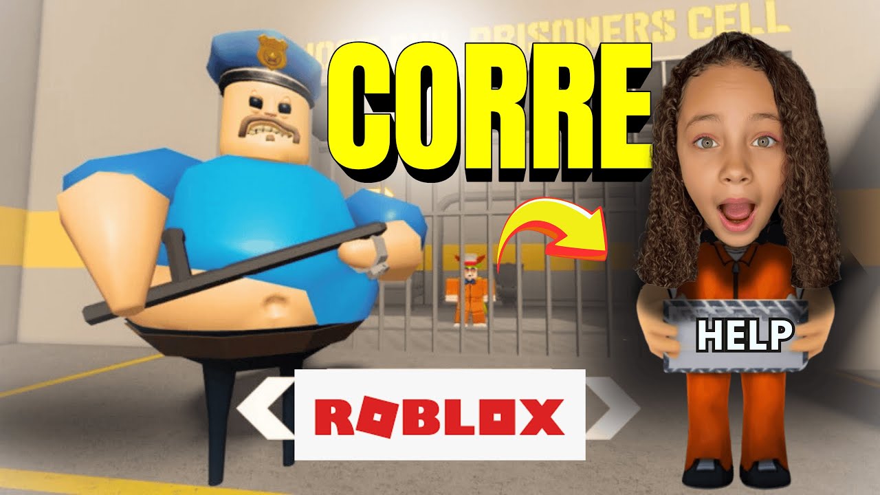 O POLICIAL MAIS DOIDO DO ROBLOX!  (Barry’s Prison Run)