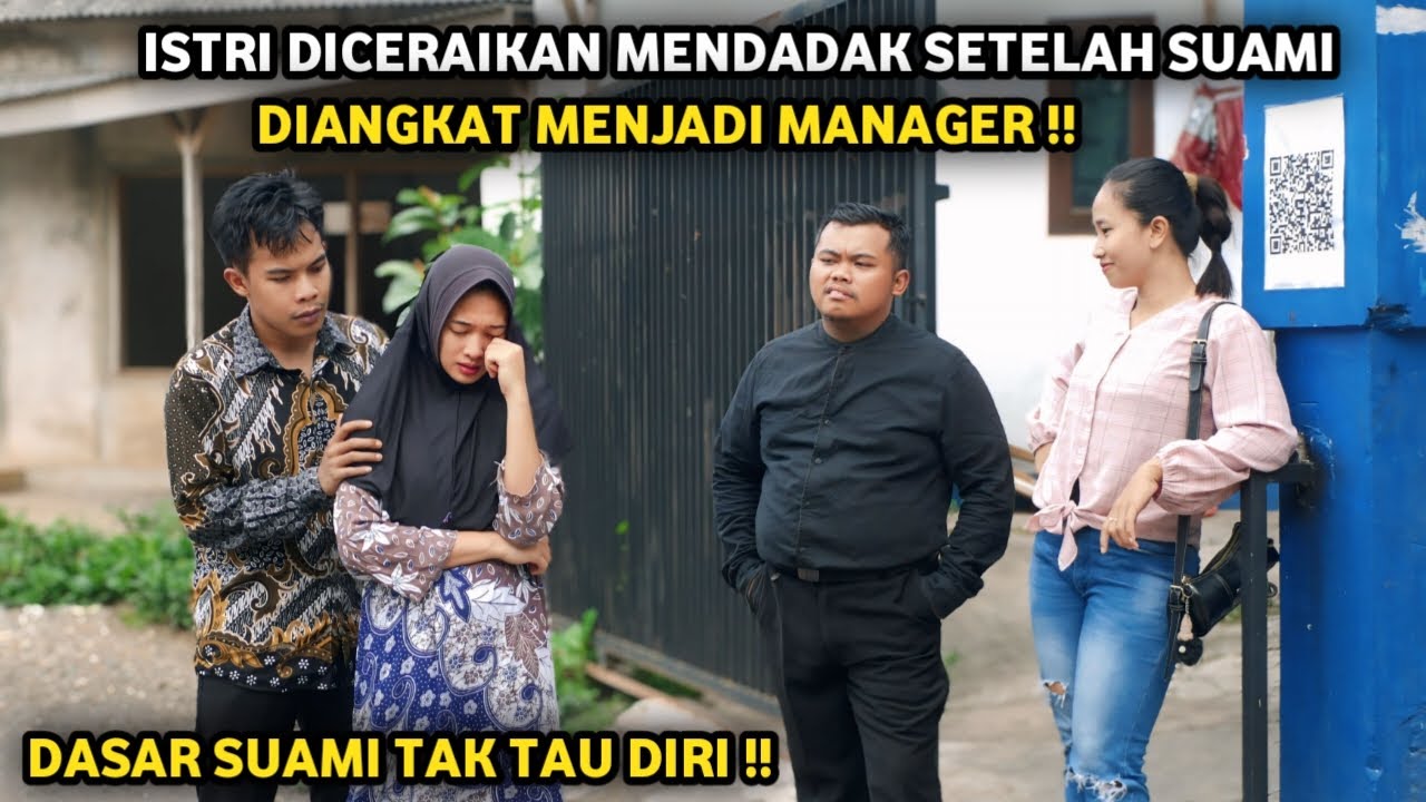 ISTRI DICERAIKAN MENDADAK SETELAH SUAMI DIANGKAT MENJADI MANAGER ! KARMA TERJADI