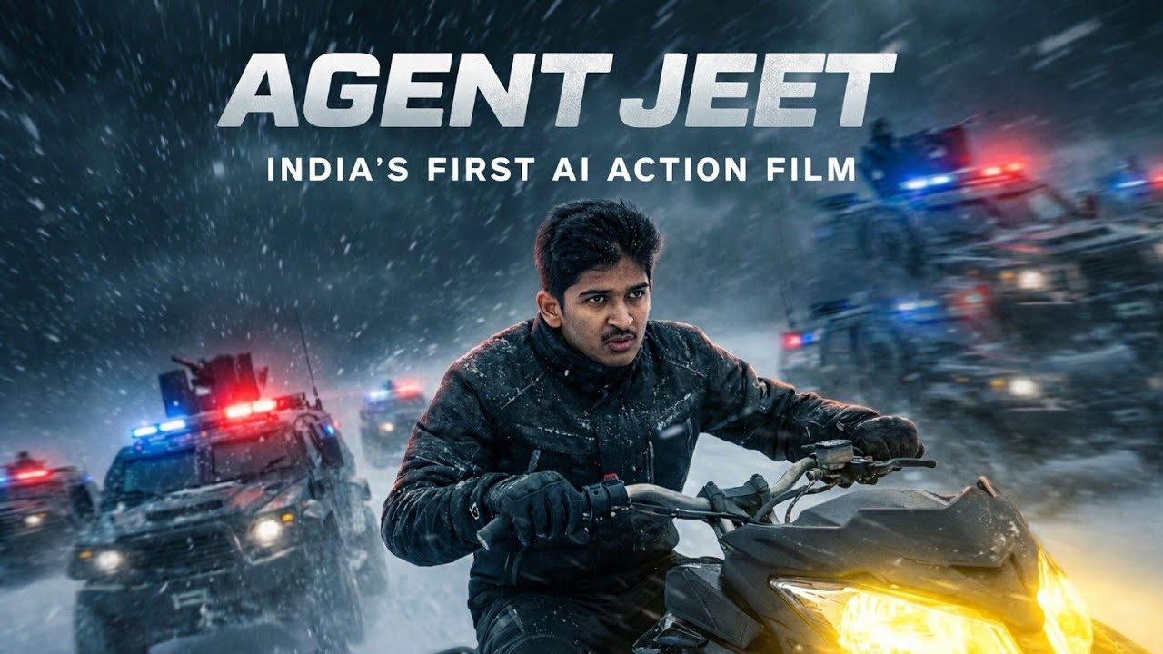 AGENT JEET: INDIA'S FIRST AI ACTION Movie in Hindi