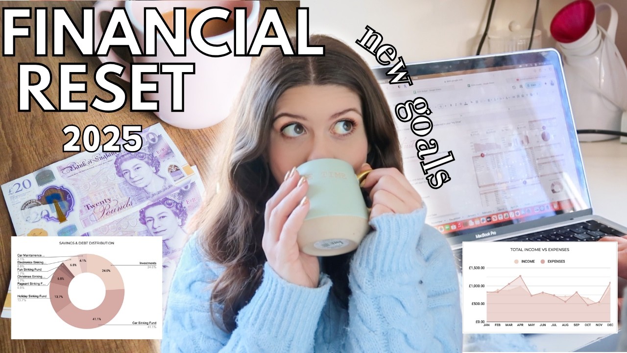 2025 FINANCIAL RESET 💰 new budget, financial goals & annual spending review